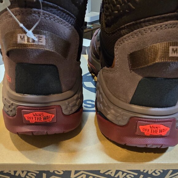 VANS Crestline GORE-TEX MTE Bitter Chocolate Boots Waterproof Men's Sz 12 NEW - Picture 6 of 15